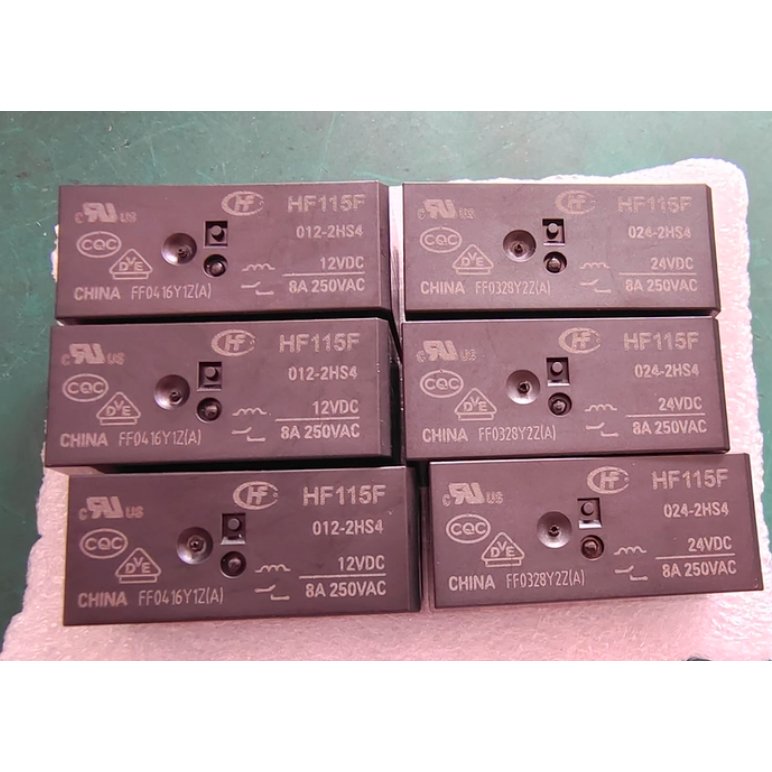 รีเลย์มาโคร JQX/HF115F-012-1ZS3 JQX/HF115F-012-2HS4 JQX/HF115F-005-1HS1 JQX/HF115F-I-005-1HS3