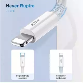 สายชาร์จเร็ว PD 20W/30W รองรับชาร์จไว ซีรีส์ทั้งหมด [รองรับ ip5~14 Pro Max]