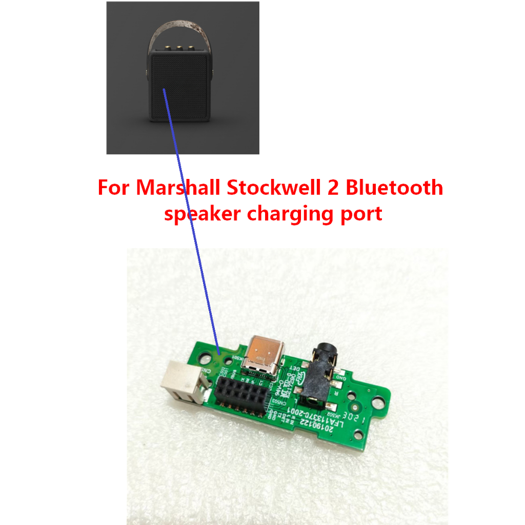อะไหล่ PCB เดิมสําหรับ Marshall Stockwell 2 ลําโพงบลูทูธพอร์ตชาร์จ STOCKWELL II อะไหล่ซ่อม