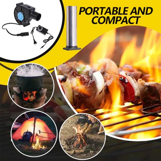 COD DECKER หอยโข่ง ปรับรอบได้ 12V DC กับอะแคปเตอร์ ลมแรง ระบายอากาศ เทอร์โบ พัดลมโบลเวอร์ พัดลมโข่ง พัดลมเป่าเตา