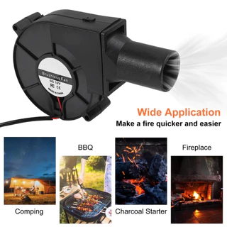 COD DECKER หอยโข่ง ปรับรอบได้ 12V DC กับอะแคปเตอร์ ลมแรง ระบายอากาศ เทอร์โบ พัดลมโบลเวอร์ พัดลมโข่ง พัดลมเป่าเตา