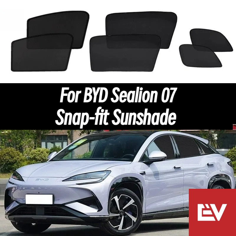 สําหรับ BYD [SEALION 7] หน้าจอกันแดดแบบ Snap-fit สําหรับ Windows