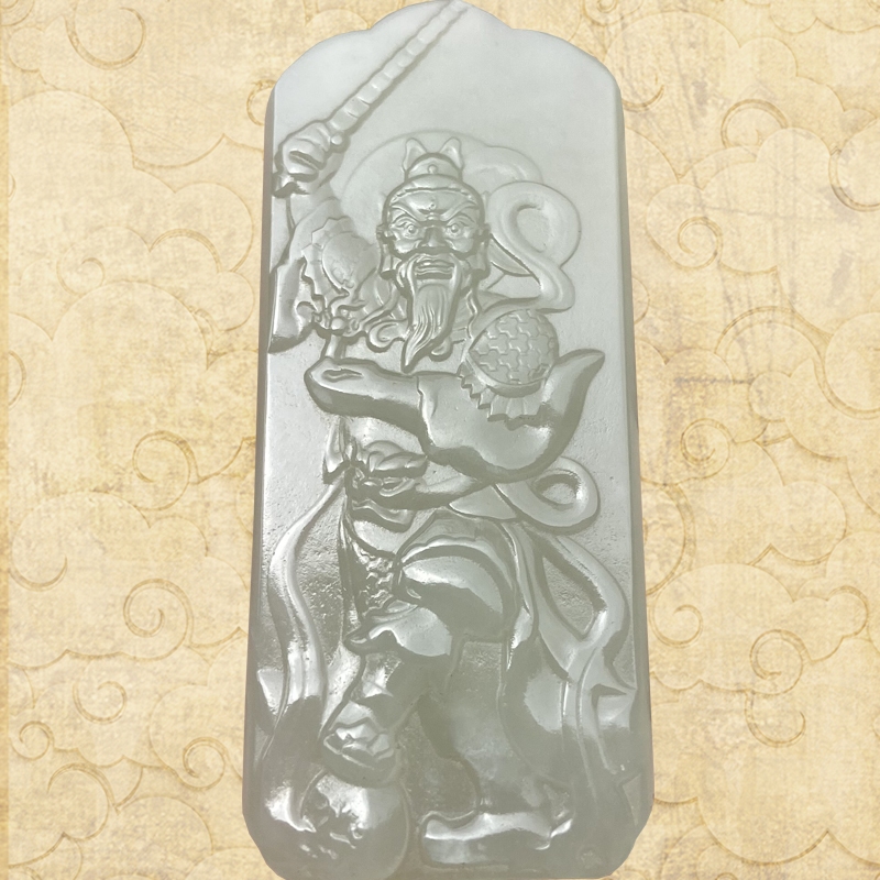Wang Lingguan สร้อยคอ Wang Tianjun จี้ Dongtian Da Lingguan จี้ผู้ชายผู้หญิง Amulet Token รูปปั้นลัท