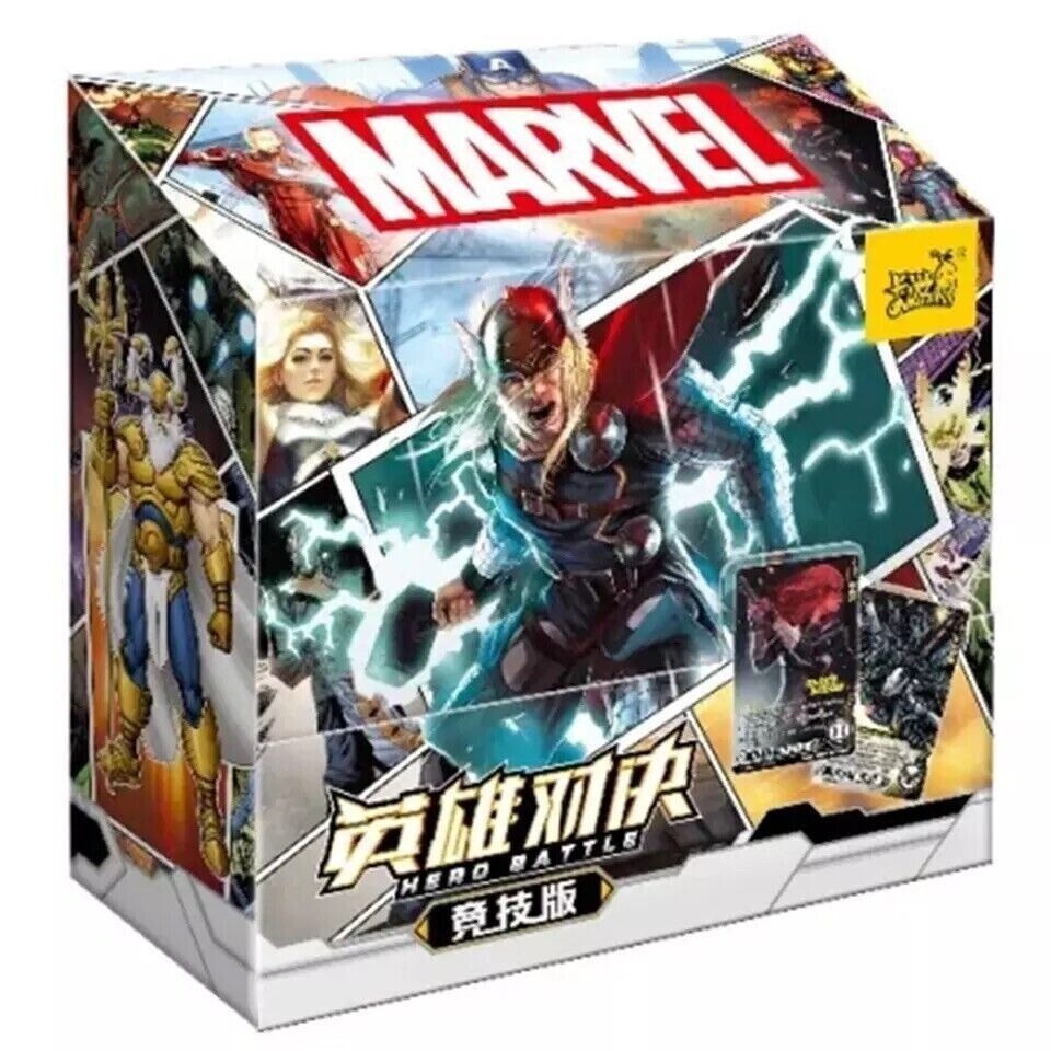 Kayou Marvel Hero Battle Avengers Series 4 Thor Collection Trading Card Booster Box