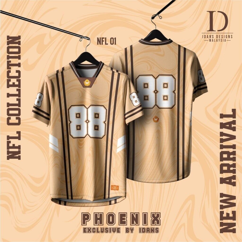 2025 ออกแบบใหม่Free Custom ชื่อและหมายเลขDesigns Nfl Collar Jersey Nfl Collection โดย Idans การออกแบ