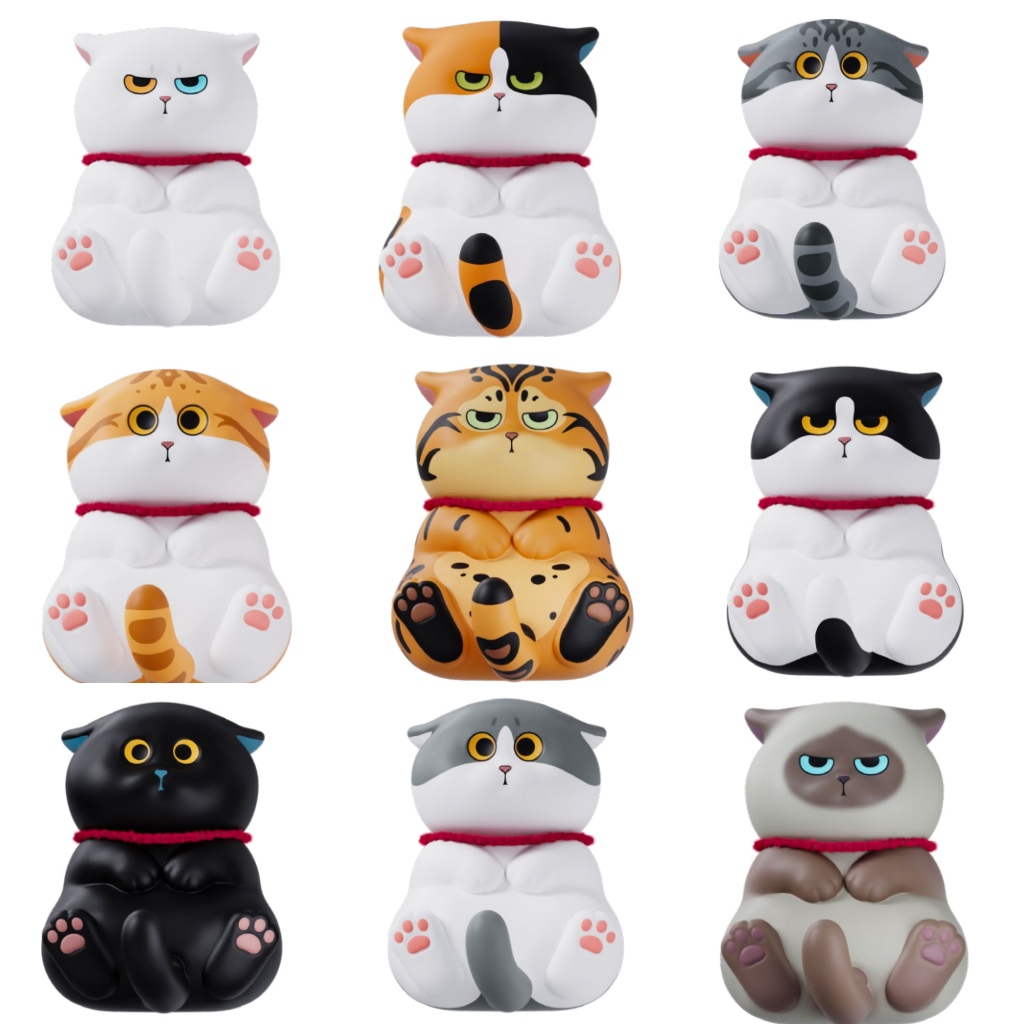 FUNCINATING x Paw Paw Kitty Belly Trap Series Cats 2nd Generation Blind Box - ทั้งชุด(8 ชิ้น)