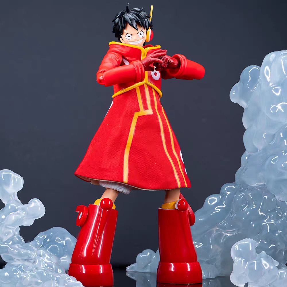 Shf One Piece Egghead Island Luffy Skirt No Doll Model