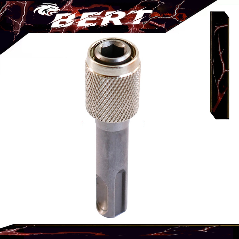 BERT 🇹🇭 |  ตัวแปลง ข้อต่อบล็อกลม อแดปเตอร์ หัวแปลงบล็อกลม 6.35 มม ชุดอะแดปเตอร์ดอกสว่าน ก้านหกเหลี่ยม