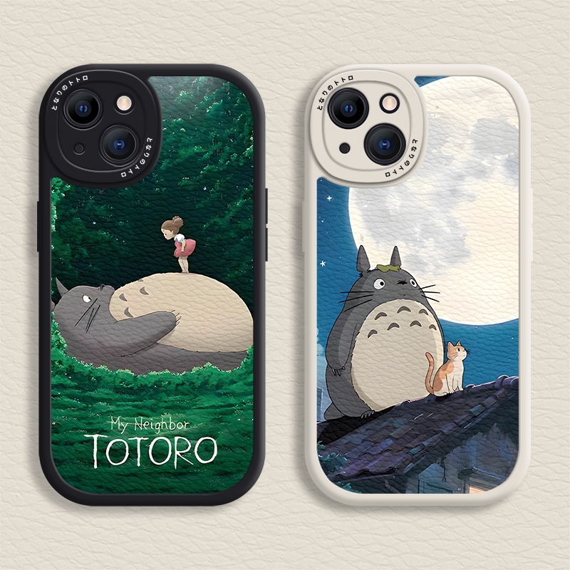 เคสการ์ตูน iPhone สําหรับ 16 / 15 / 14 / 13 / 12 / 11 Promax My Neighbor Totoro ปลอกอ่อนสําหรับ iPho