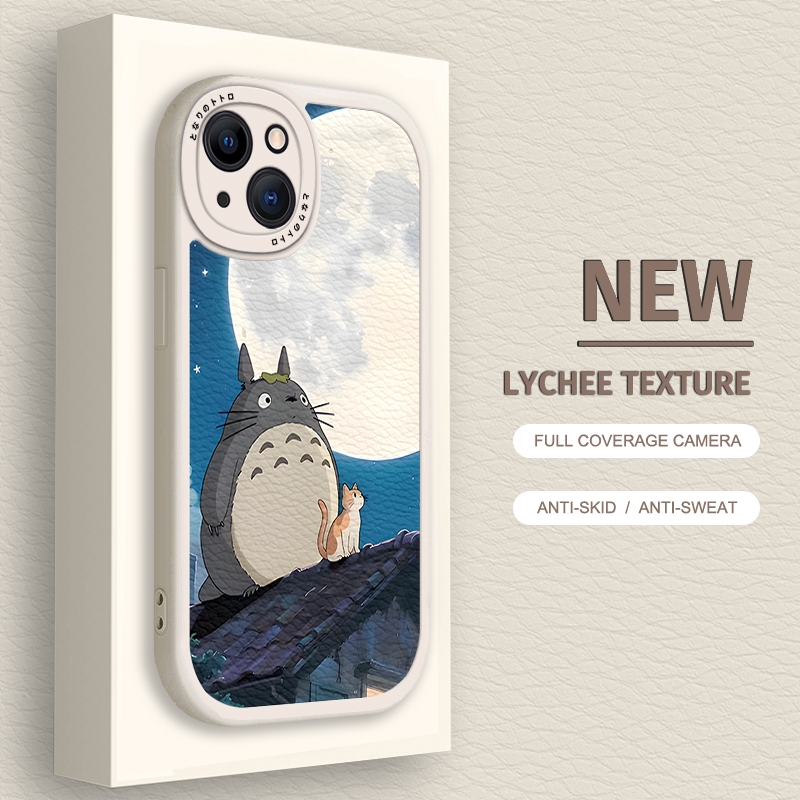 เคสการ์ตูน iPhone สําหรับ 16 / 15 / 14 / 13 / 12 / 11 Promax My Neighbor Totoro ปลอกอ่อนสําหรับ iPhone 7 / 8 Plus / X / XR / Xs Max Cover ราคา ถูกที่สุด ดีลบีเคเค แกลเลอรีภาพที่ 3