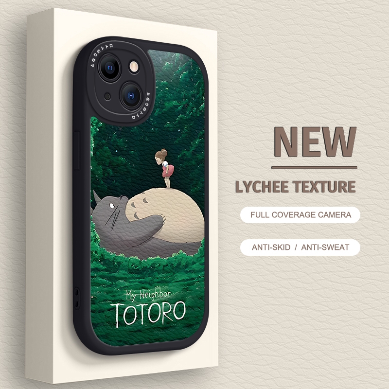 เคสการ์ตูน iPhone สําหรับ 16 / 15 / 14 / 13 / 12 / 11 Promax My Neighbor Totoro ปลอกอ่อนสําหรับ iPhone 7 / 8 Plus / X / XR / Xs Max Cover ราคา ถูกที่สุด ดีลบีเคเค แกลเลอรีภาพที่ 2