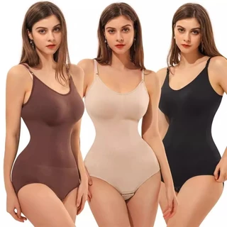 ชุดกระชับสัดส่วนแบบตัวเดียว S-2XL, แนบสนิทไร้รอยต่อ, ปรับรูปร่างและสร้างเส้นโค้ง S ที่สวยงาม, การออกแบบแบบตัวเดียว-K100