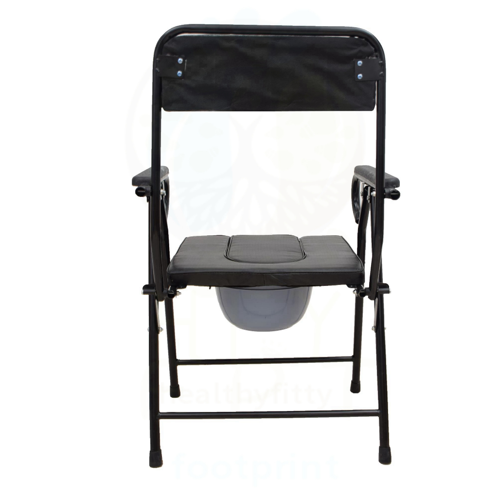 【COD】นั่งนั่งอาบน้ำอาบน้ำอาบน้ำมือถือ เก้าอี้ห้องน้ำคอมโมด + ที่พักหลัง + ถาดปัสสาวะ Tandas เก้าอี้ห้องน้ำผู้ป่วย Kerusi ประเภทพกพา ห้องน้ำม - รูปที่ 5