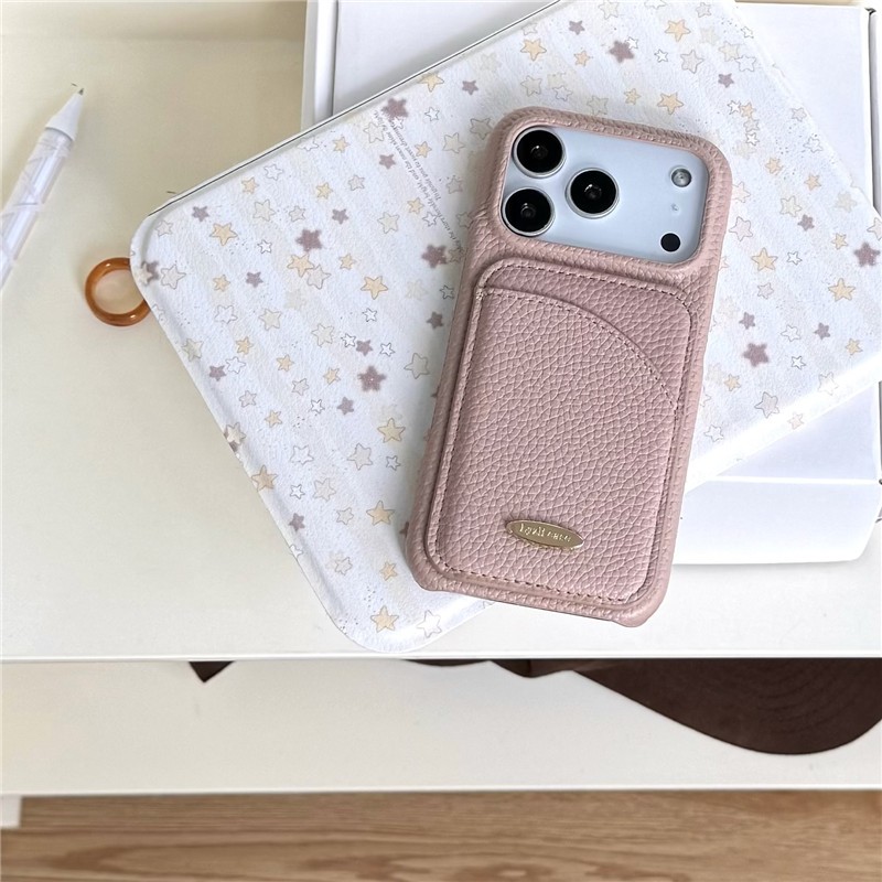 หรูหราสีทึบหนังกรณีโทรศัพท์สําหรับ ไอโฟน 11 12 13 14 15 16 17 มือโปร สูงสุด อากาศ ธุรกิจบัตรกระเป๋าสตางค์ฮาร์ดป้องกันปกหลัง - รูปที่ 3