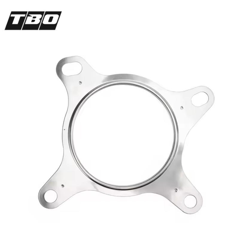 EA113/EA888 GEN II เครื่องยนต์ Transverse K03 K04 Turbocharger Turbine Housing Outlet สแตนเลสปะเก็นห