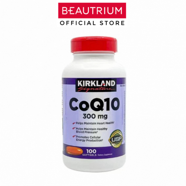 [บรรจุเดิม][ORIGINAL] kerkland coq10 CoQ10 300mg, 100 softgels