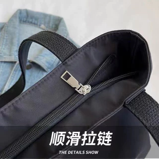 【จัดส่งจากประเทศไทย】🌼พร้อมส่ง🌼กระเป๋าสะพายไหล่ ผ้าแคนวาส ทรงโท้ท ขนาดใหญ่ จุของได้เยอะ แฟชั่นฤดูใบไม้ร่วง และฤดูหนาว สําหรับสตรี และนักเรียน