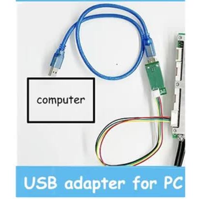 อะแดปเตอร์ USB สําหรับคอมพิวเตอร์พีซีของ ANT BMS ป้องกัน 16S 17S 20S 22S 24S 30S 32S