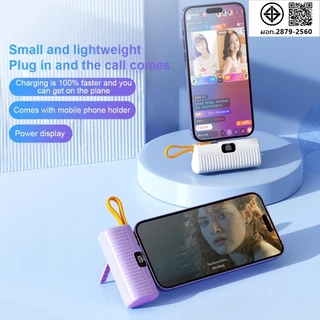 LUOBR P03/P05 PowerBank 10000mAh ขนาดเล็กพกพาสะดวก ชนิดรองรับ - c , Li รับประกัน 1 ปี