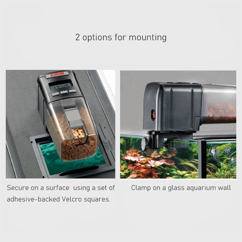 EHEIM ทุกวันแบตเตอรี่ดําเนินการโปรแกรมจับเวลาอัตโนมัติ Aquarium ถังปลา Feeder เครื่องจ่ายอาหาร ราคา ถูกที่สุด ดีลบีเคเค แกลเลอรีภาพที่ 7