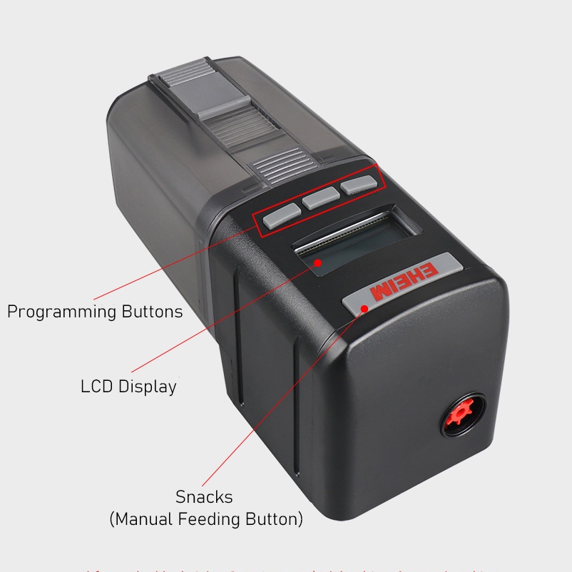 EHEIM ทุกวันแบตเตอรี่ดําเนินการโปรแกรมจับเวลาอัตโนมัติ Aquarium ถังปลา Feeder เครื่องจ่ายอาหาร ราคา ถูกที่สุด ดีลบีเคเค แกลเลอรีภาพที่ 8