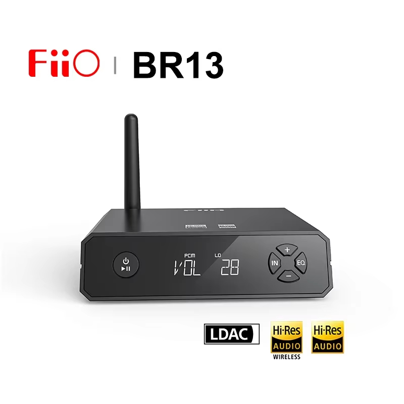 FiiO BR13 เสียง Hi-Res Bluetooth 5.1 ตัวรับสัญญาณเครื่องขยายเสียงหูฟังรองรับ 7 โหมดบลูทูธ LDAC สําหร