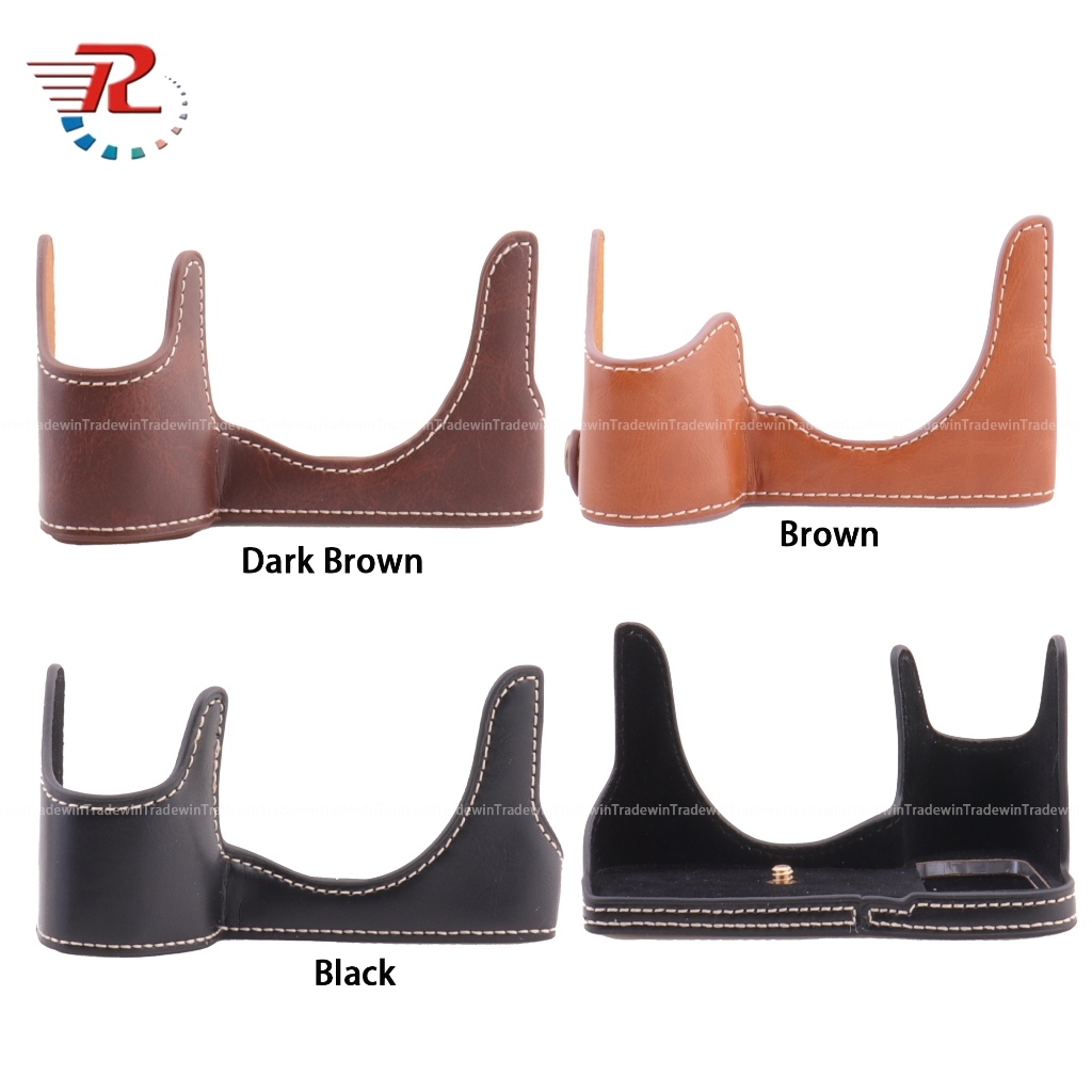 กระเป๋ากล้องหนังครึ่งเคสสําหรับกล้อง Sony A7R5 A7R Mark V