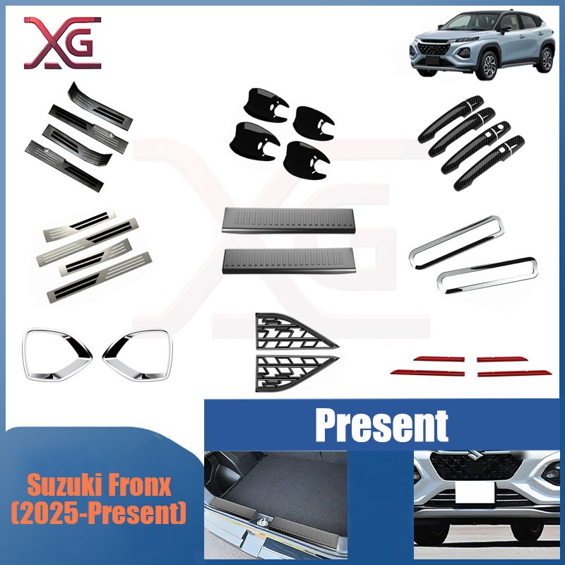 Suzuki Fronx (2025-ปัจจุบัน) มือจับประตูคาร์บอนไฟเบอร์ ฝาครอบกระจกมองหลัง ไฟตัดหมอกหน้า ราคา ถูกที่สุด ดีลบีเคเค