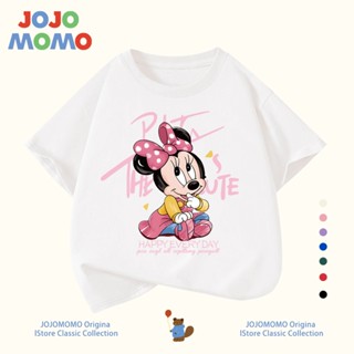 เสื้อยืดเด็กผู้หญิง แขนสั้น ลายมินนี่น่ารัก ผ้านุ่มคุณภาพดี …