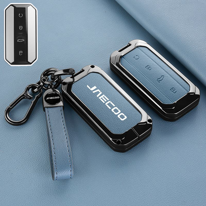 เคสกุญแจรีโมทรถยนต์ อุปกรณ์เสริม สําหรับ  Jaecoo J5 EV Jaecoo 5 EV Key Fob กระเป๋ากุญแจรถ อะไหล่รถยน