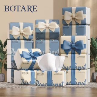 [ 20ห่อ ] Botare Air-cushion ดีลักซ์ คอมฟอร์ท กระดาษทิชชู่ หนา 4 ชั้น 400 แผ่น
