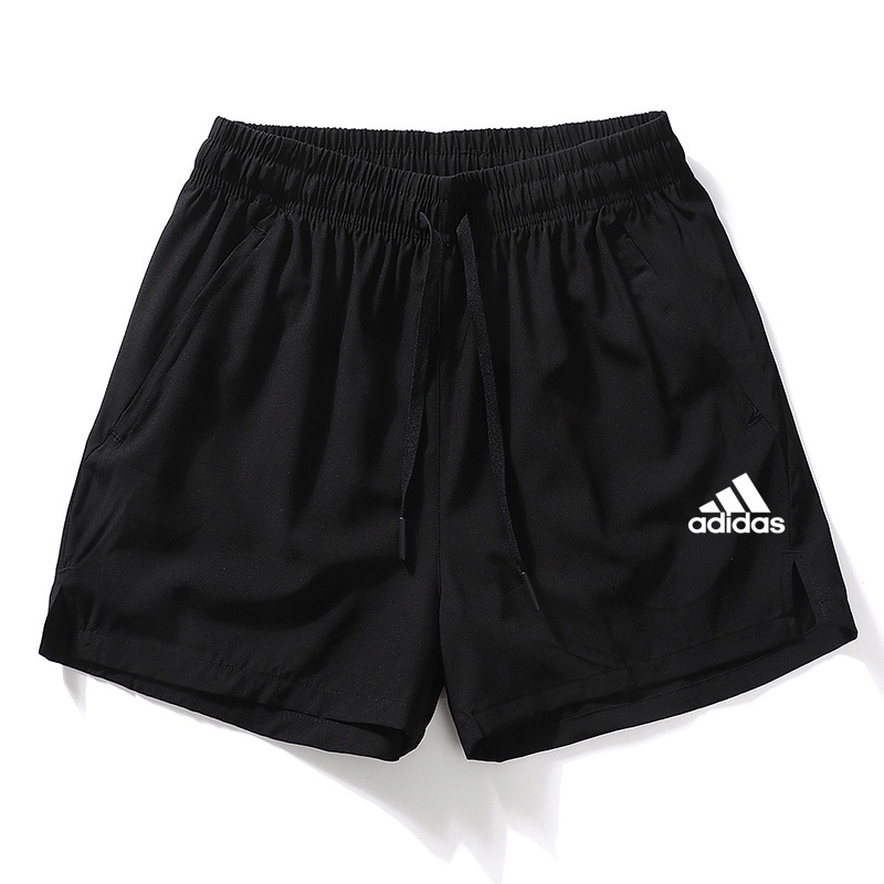 กางเกงขาสั้นผู้ชาย 2026 ฤดูร้อน น้ำแข็ง สีสันหลากหลาย ออกแบบสามจุด แฟชั่นหลวมๆ กีฬา สบายๆ เหมาะสำหรับการเดินทาง #258-AD