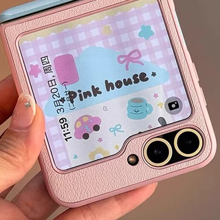 เคสโทรศัพท์ สำหรับ Samsung Z Flip 5 Z Flip 6 Z Flip 7 Z Flip 8 เคสโทรศัพท์หนังบางเฉียบ สัมผัสสบาย กันฝุ่น กันกระแทก ปกป้องเต็มที่ Z Flip 8 Z Flip 5 Z Flip 6 Z Flip 7