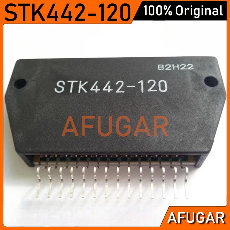 1ชิ้นเดิม stk442-110 stk442-120 stk442-130เสียงเครื่องขยายเสียงโมดูลฟิล์มหนาวงจรรวม