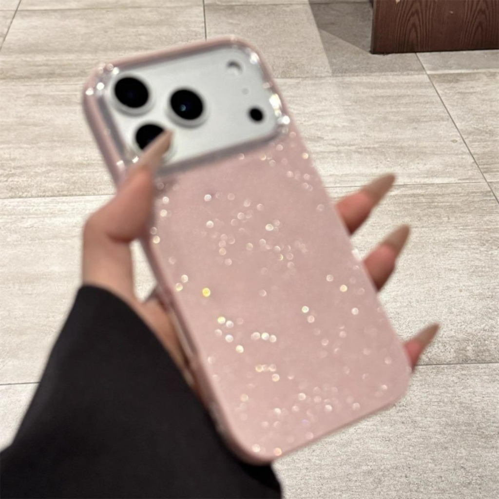 ใหม่หรูหราbling Glitter Starry Skyเคสโทรศัพท์สําหรับfor iPhone 17 11 12 15 13 14 16 Pro Max Plusกันกระแทกเลนส์นุ่มฝาครอบป้องกัน
