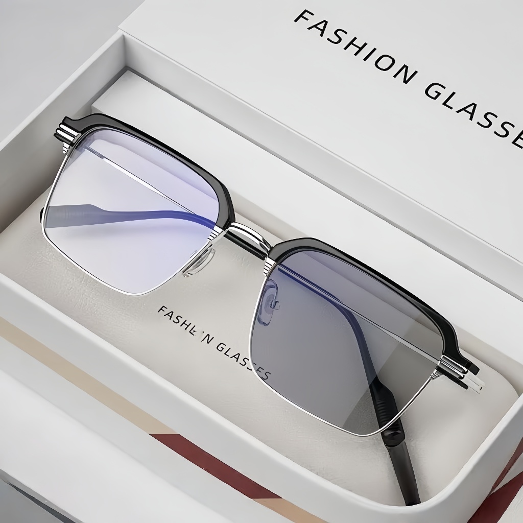 แว่นสายตายาว แแว่นสายตายาว ป้องกัน แสง สีฟ้า อุปกรณ์ ป้องกัน ดวงตา ความละเอียดสูง Auto กรองแสงสุดประสิทธิภาพ จะเปลี่ยนสีเมื่อ โดน แสงแดด กรองแสงคอม  สบายในการสวมใส่  แว่นอ่านหนังสือ