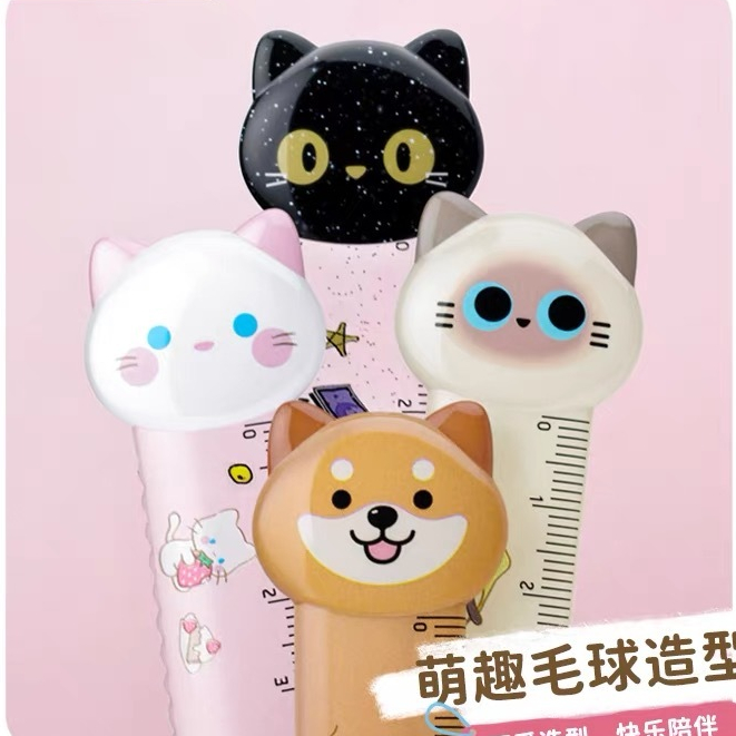 ไม้บรรทัด การ์ตูนน่ารัก ไม้บรรทัดเส้นหยัก ไม้บรรทัดวัด ที่คั่นหนังสือ อุปกรณ์การเรียน เครื่องเขียนสร้างสรรค์ รางวัลของขวัญ เครื่องใช้สํา