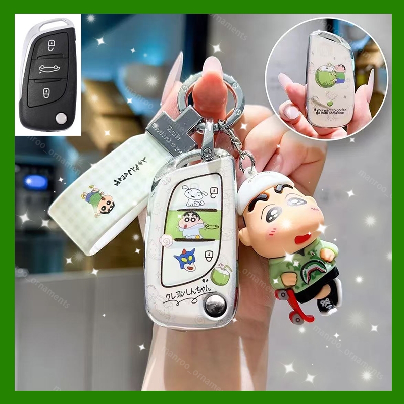 Key Case Peugeot Citroen เคสกุญแจรถยนต์ Citroen C1 C2 C3 C4 C5 Elysee DS3 DS4 DS5 DS6 VVDI KD DS