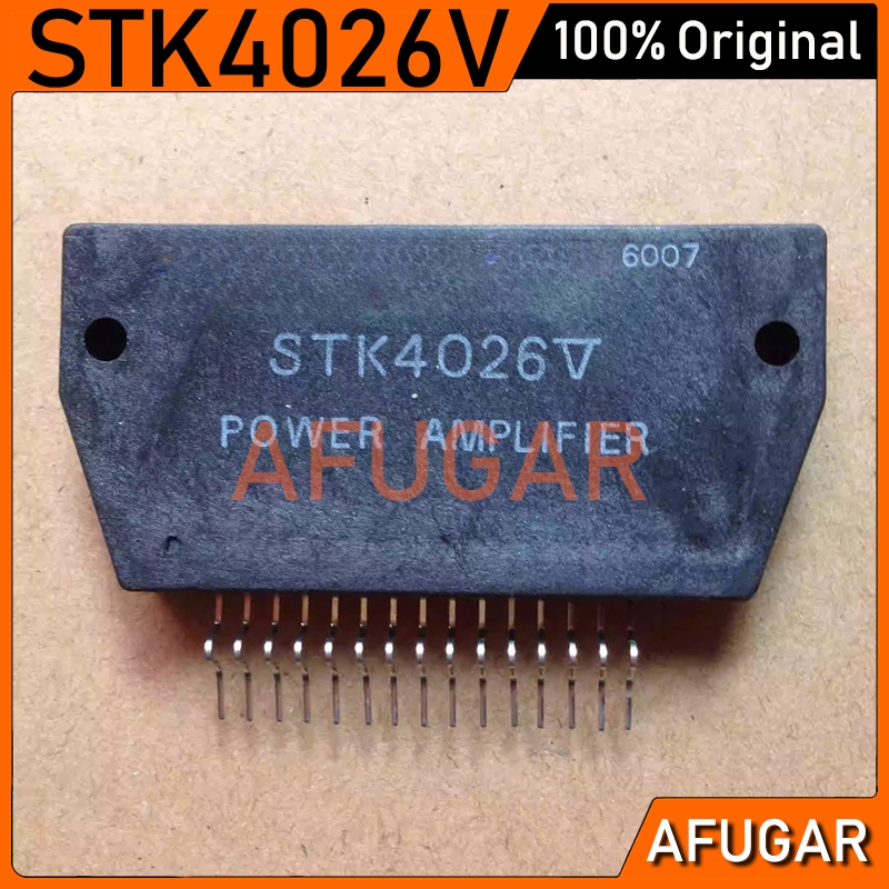 1ชิ้นเดิม stk4026โวลต์เสียงเครื่องขยายเสียงโมดูลฟิล์มหนาวงจรรวม