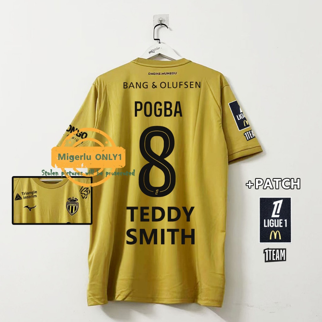 FANS EDITION 25/26 AS MONACO 3RD AWAY FOOTBALL JERSEY S-4XL