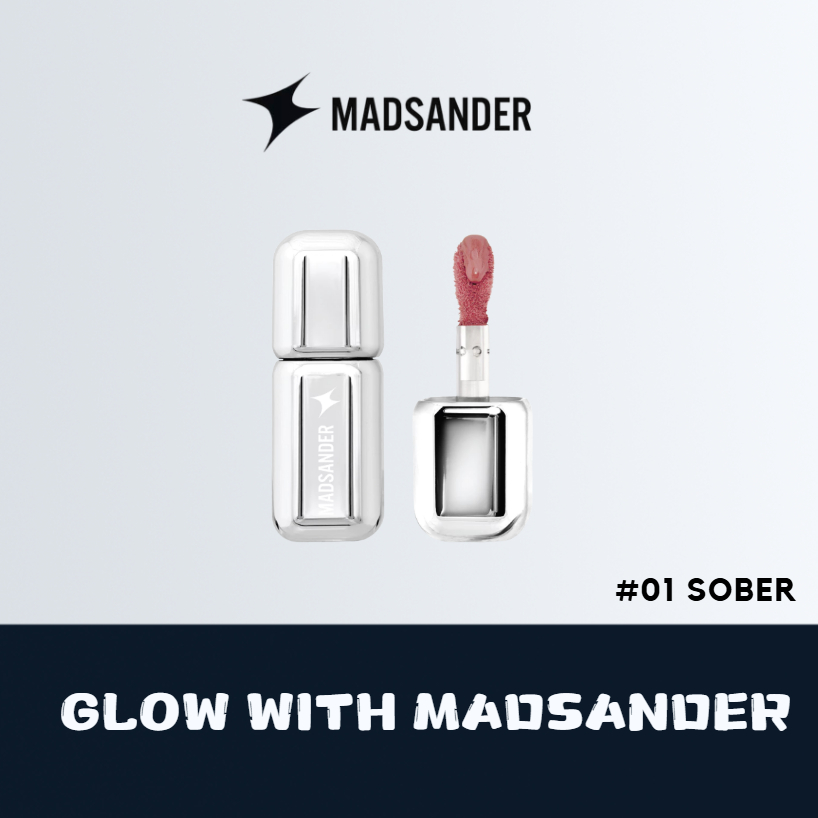 (จัดส่งรวดเร็ว)Madsander Dewy Glow Lip Tint 4g-01 SOBER-A ดูความงามที่เข้าใจแล้วด้วยความชุ่มชื่นของล