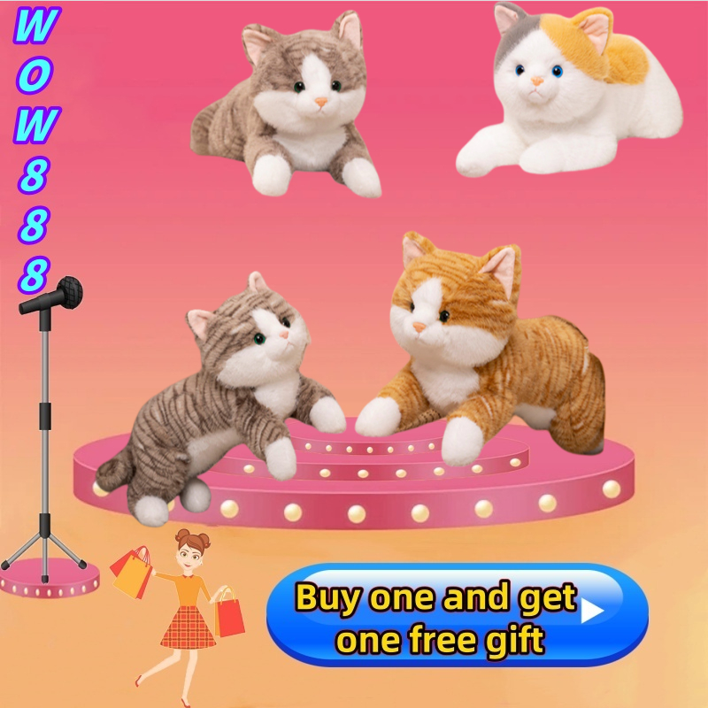 WOW888 kawaii Puppy Cat Series ตุ๊กตา Plush Puppy Cat Series ของเล่นตุ๊กตานุ่มของเล่นสร้างสรรค์ห้องน