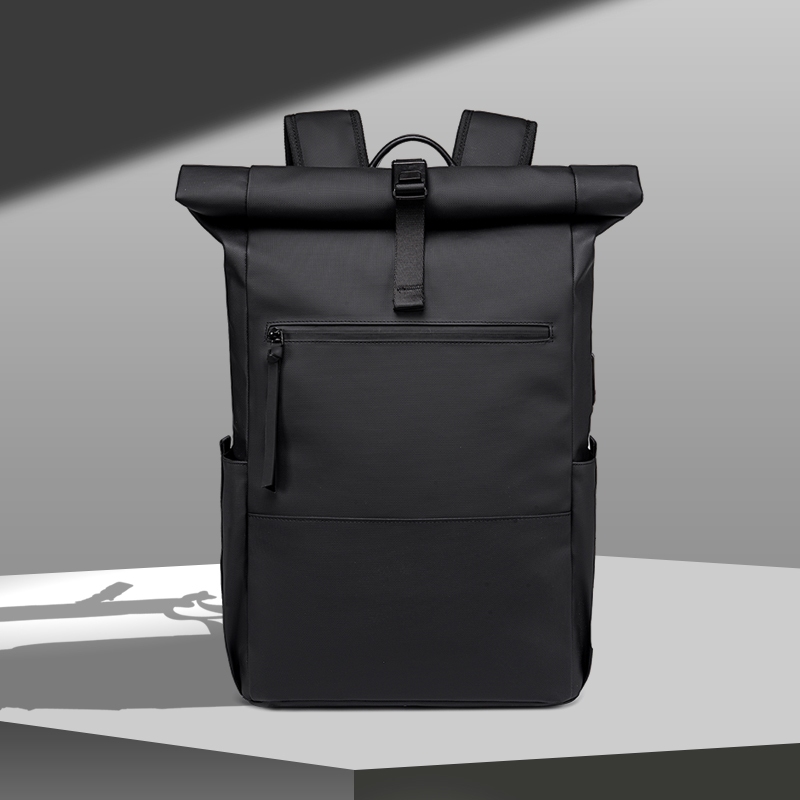 BJIAX กระเป๋าเป้สะพายหลังผู้ชายผ้าไนลอนกันน้ําความจุขนาดใหญ่กระเป๋าเป้สะพายหลัง Colope (17.3")