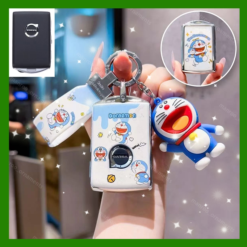 Key Case Volvo XC90 XC60 XC40 C40 V60 S90 S60 Recharge เคสกุญแจรีโมทรถยนต์วอลโว่