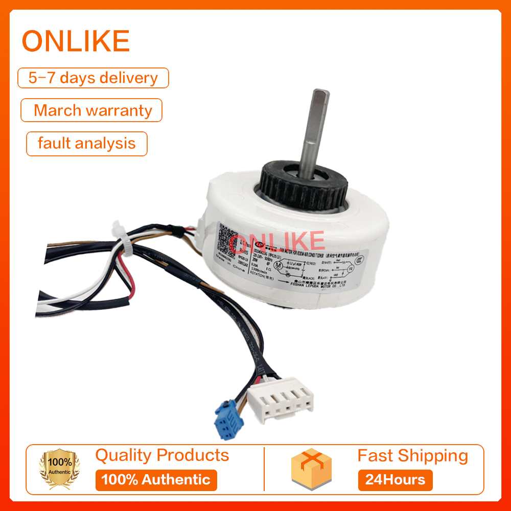 90% ใหม่แขวน 1P1.5 แรงม้า Haier เครื่องปรับอากาศในร่มมอเตอร์ KSFD-20B1 มอเตอร์พัดลมมอเตอร์ KSFD-16C 