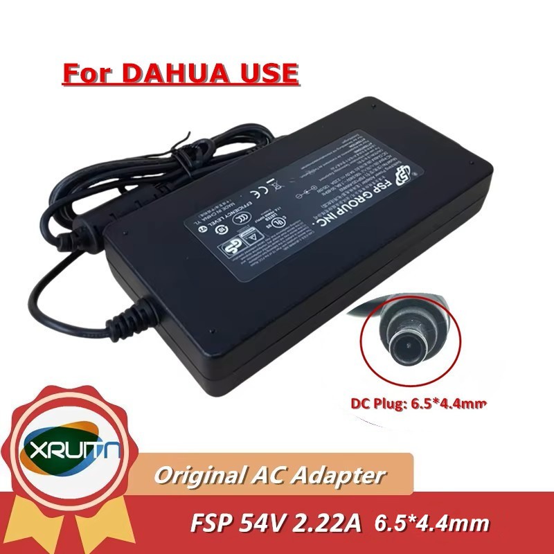 ของแท้ FSP FSP120-AWAN3 FSP120-AWAN2 54V 2.22A 120W AC Switching Power Adapter สําหรับ Hikvision DAH
