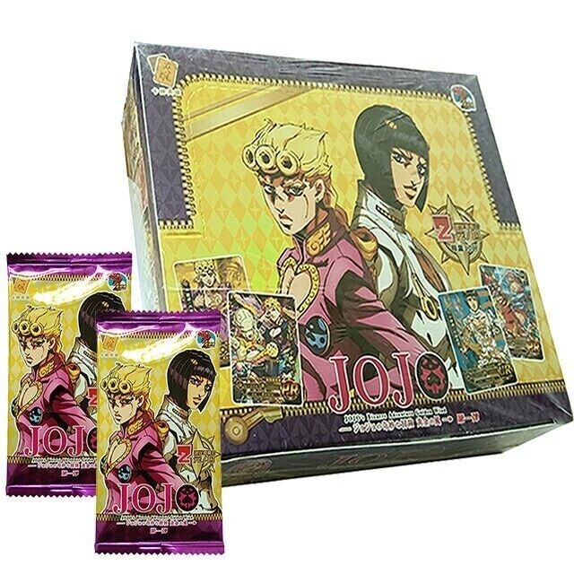 JOJOs Bizarre Adventure Golden Wind CCG TCG Sealed Premium Collectible Trading Cards Booster Box
