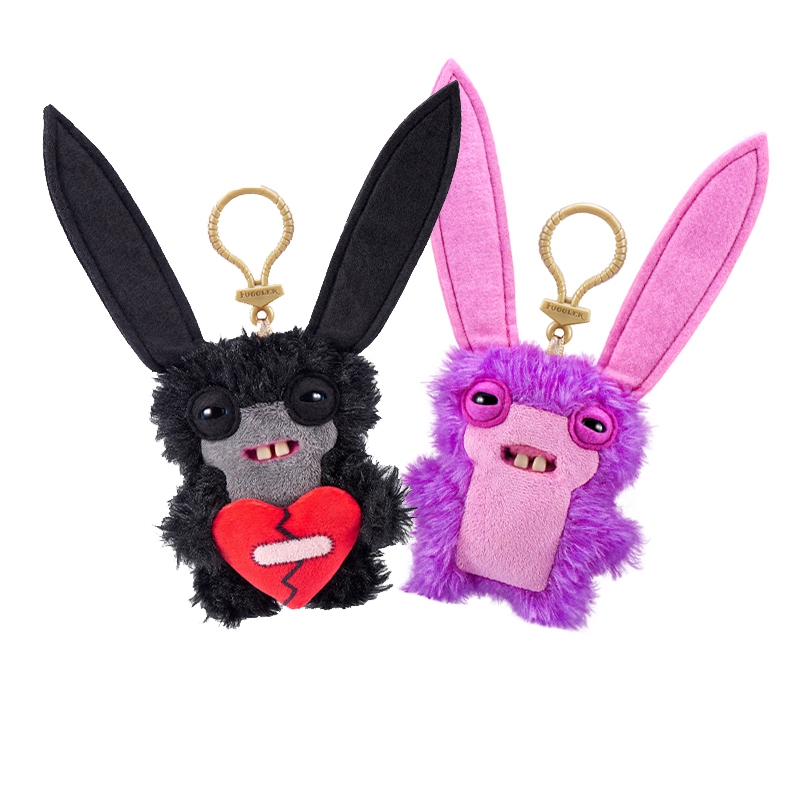 Fuggler ตลกน่าเกลียดมอนสเตอร์ใหม่ Fuggs บนชุดบล็อกพวงกุญแจ,กระเป๋าเป้สะพายหลัง Charm