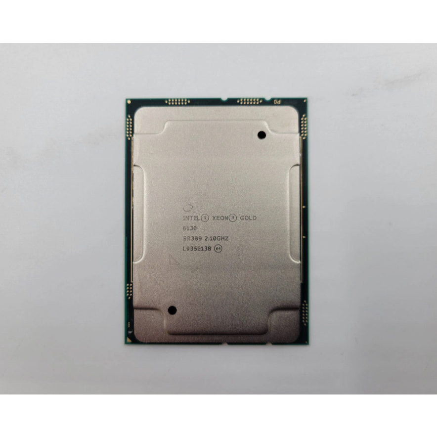 Intel Xeon Gold 6130 2.10Ghz 16Core 22MB LGA3647 CPU SR3B9 ทํางานทดสอบ