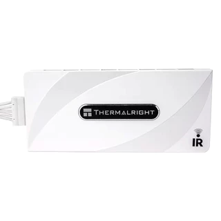 Thermalright TL-ARGB และพัดลม HUB X8/X12 IR พัดลม PWM HUB X8 รีโมทคอนโทรลไร้สาย/รองรับ 4 PIN PWM + 3 PIN + 5V ARGB สีขาว PC พัดลม Controller